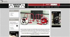 Desktop Screenshot of andersondolly.com